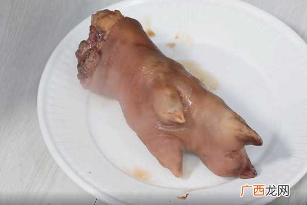 煮出来的猪蹄皮不坏的关键 煮猪蹄