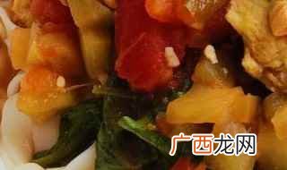 西红柿、鸡蛋、葱花、姜丝、蒜片、盐、花椒、味精、鸡精 西红柿鸡蛋茄子打卤面的做法