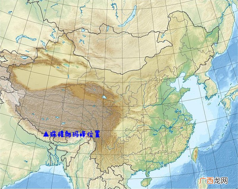 珠穆朗玛峰的地图位置 喜马拉雅山脉属于哪个国家领土