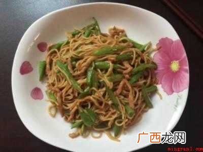 豆角炒面的做法怎么做好吃的具体操作步骤 豆角炒面的做法怎么做好吃