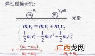 完全弹性碰撞的速度公式是怎么推导的 弹性碰撞公式怎么推导