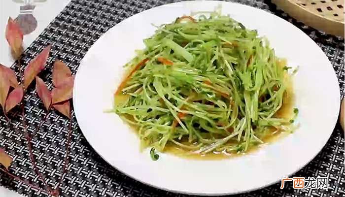 炒青豆芽怎么做好吃 炒青豆芽的做法
