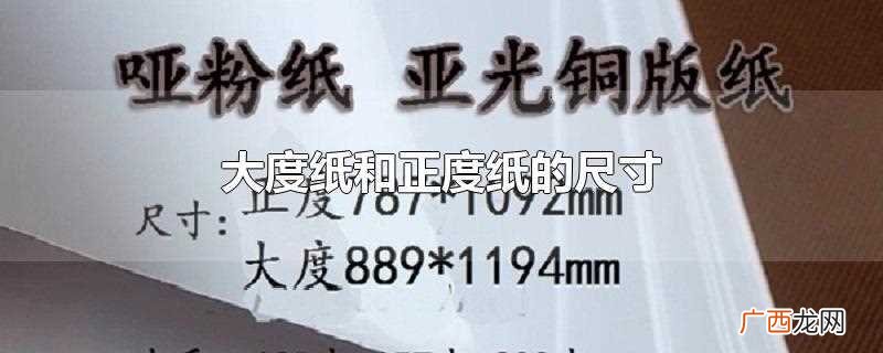 标准大度纸的尺寸为889mm 大度纸和正度纸的尺寸