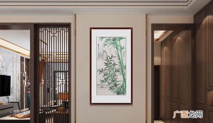入户门正对玄关挂什么画 最旺入门玄关正对大门挂画好不好