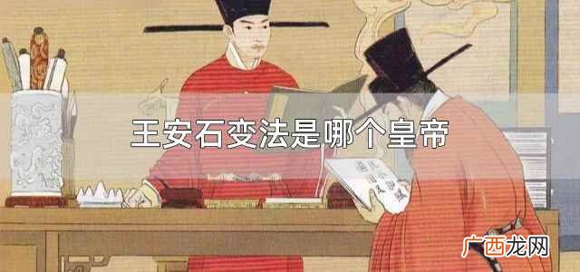 王安石变法发生在宋朝哪个皇帝 王安石变法是哪个皇帝在位