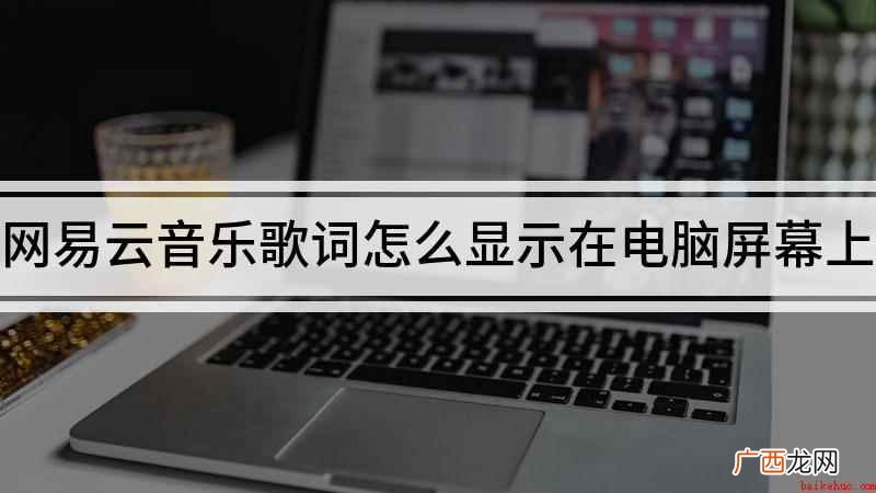 网易云音乐歌词显示在屏幕上的步骤 网易云音乐歌词怎么显示在电脑屏幕上