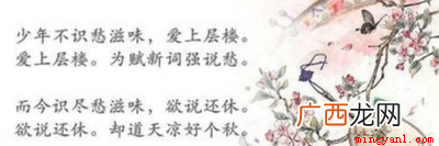 为赋新词强说愁这句古诗出自南宋诗人辛弃疾 为赋新词强说愁原文及翻译