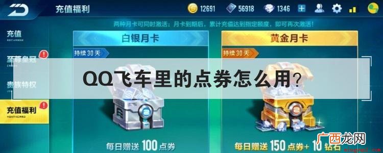 QQ点券的最大用处是什么 QQ飞车里的点券怎么用