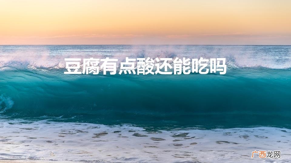 如何判断豆腐坏没坏 豆腐有点酸还能吃吗