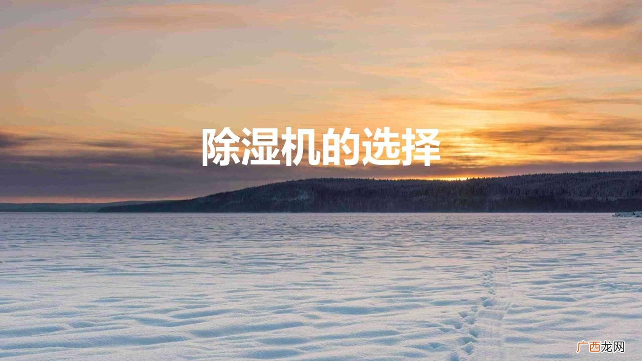 除湿机怎么选 除湿机的选择