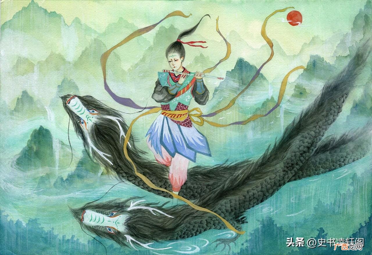 山海经中的十二花神 山海经十大神鸟