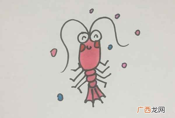 小龙虾的简笔画大全 小龙虾的简笔画
