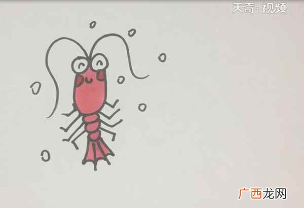 小龙虾的简笔画大全 小龙虾的简笔画