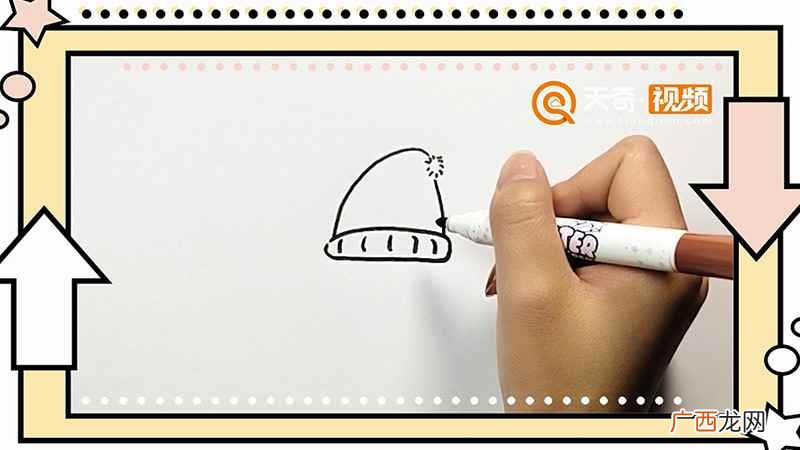 帽子简笔画幼儿 帽子简笔画