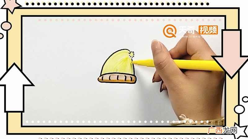 帽子简笔画幼儿 帽子简笔画