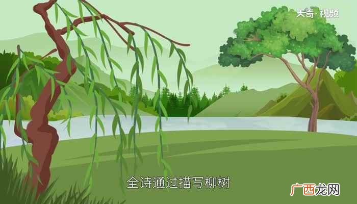 咏柳写的是什么季节和景色 咏柳写的是什么季节