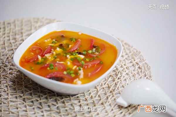 西红柿肉片汤的做法大全家常 西红柿肉片汤的做法