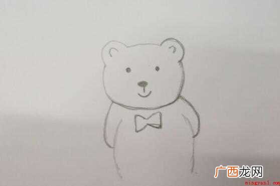简笔画小熊怎么画