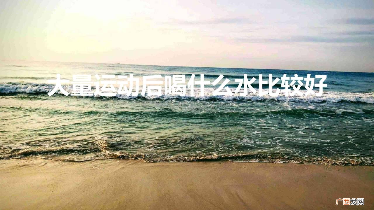 剧烈运动之后怎么喝水比较好 大量运动后喝什么水比较好