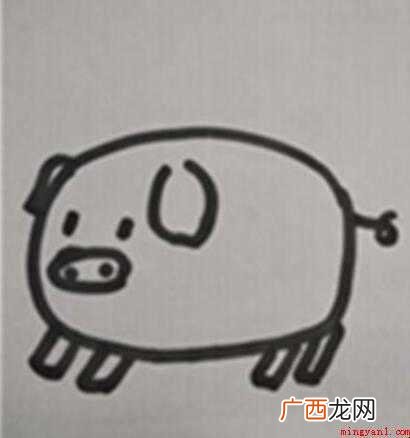 小猪简笔画怎么画【图文】 小猪简笔画怎么画