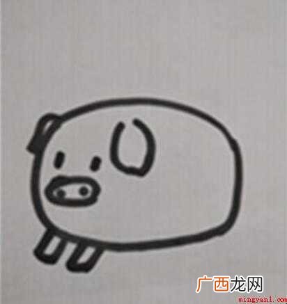 小猪简笔画怎么画【图文】 小猪简笔画怎么画