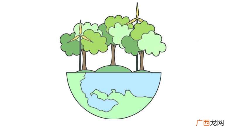 地球上面的纹理是什么 地球简笔画教程