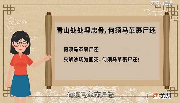 青山处处埋忠骨何须马革裹尸还 青山处处埋忠骨