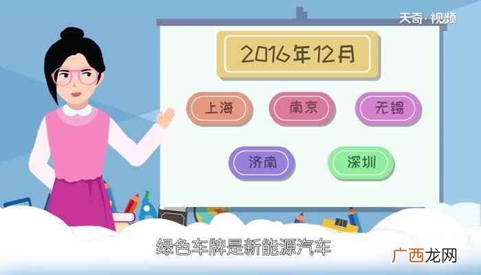 绿色车牌号是什么意思 绿色的车牌是什么车
