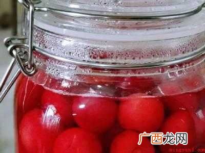 樱桃罐头的做法
