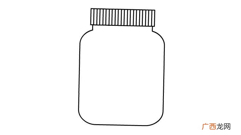 药瓶的轮廓怎么画才好看 药瓶简笔画