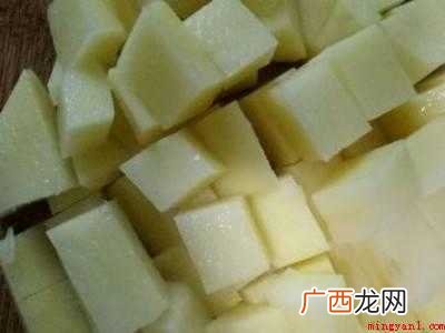 土豆怎么切丁