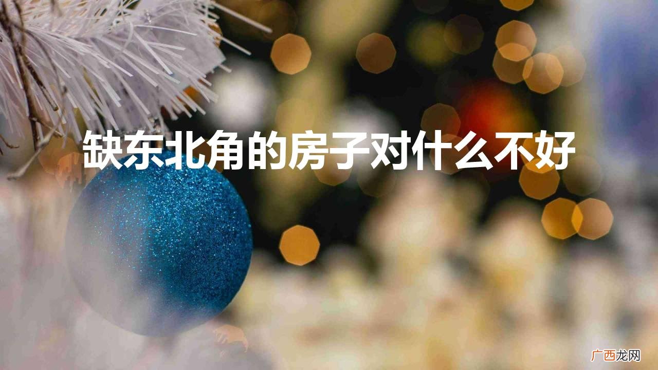 缺东北角的房子对什么不好