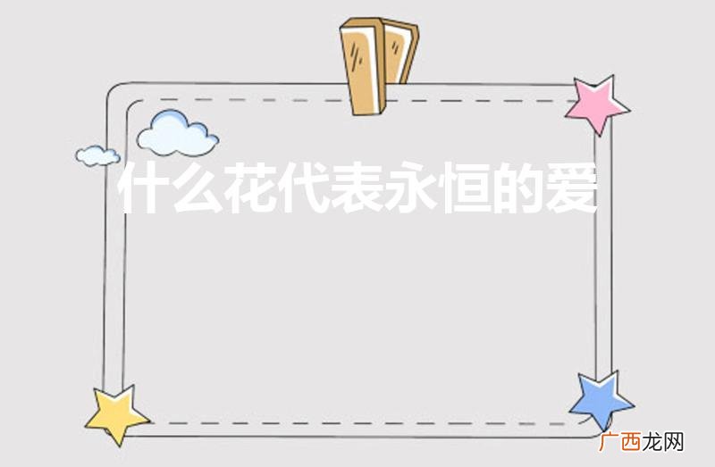 什么花的花语是至死不渝的爱 什么花代表永恒的爱