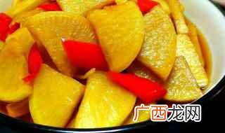 酸萝卜怎么做才好吃才脆 酸萝卜怎么做
