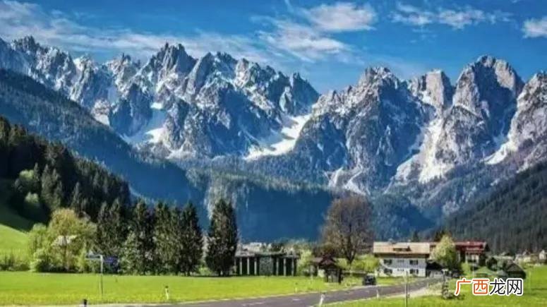 欧洲阿尔卑斯山的风景 阿尔卑斯山在哪个国家境内