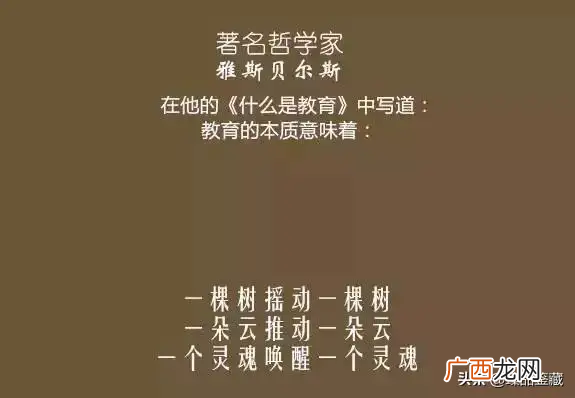 一个灵魂唤醒一个灵魂 教育的本质和意义
