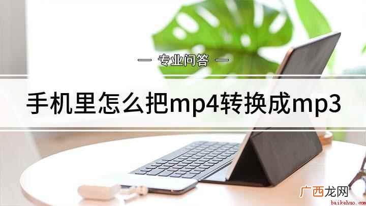 手机里怎么把mp4转换成mp3