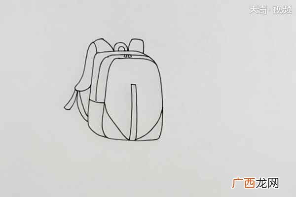 三角形轮廓画出来怎么办 书包简笔画