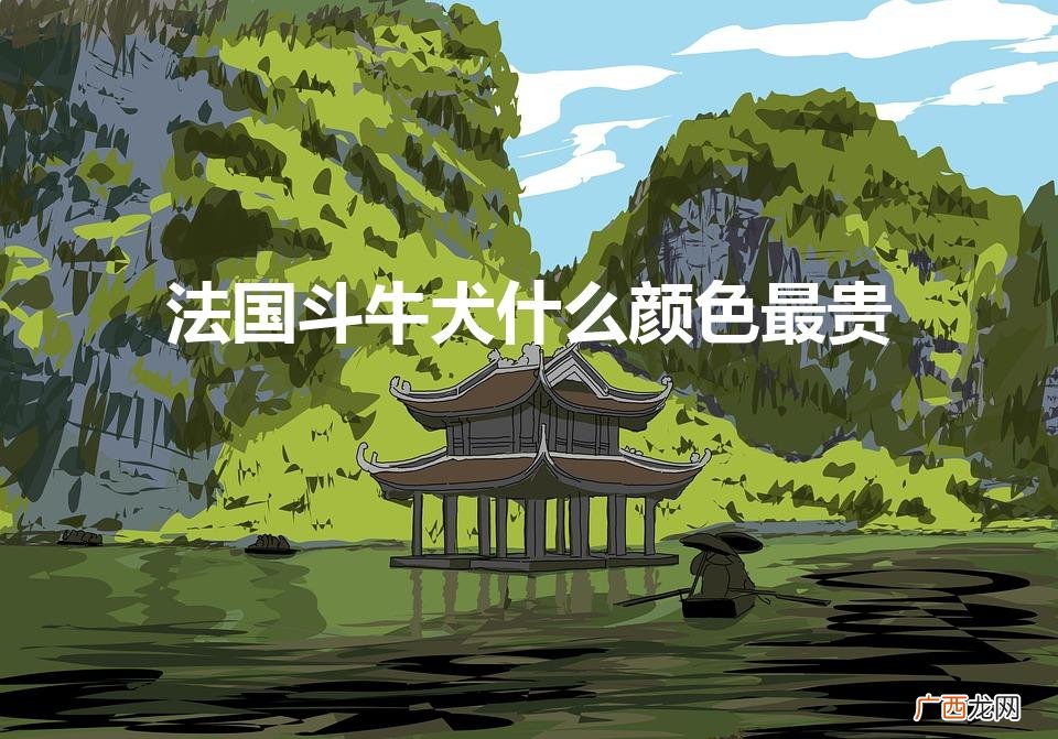 法斗价格多少钱一只 法国斗牛犬什么颜色最贵