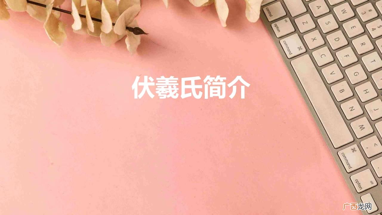 简说三皇五帝之中华民族祖先人皇伏羲氏 伏羲氏简介