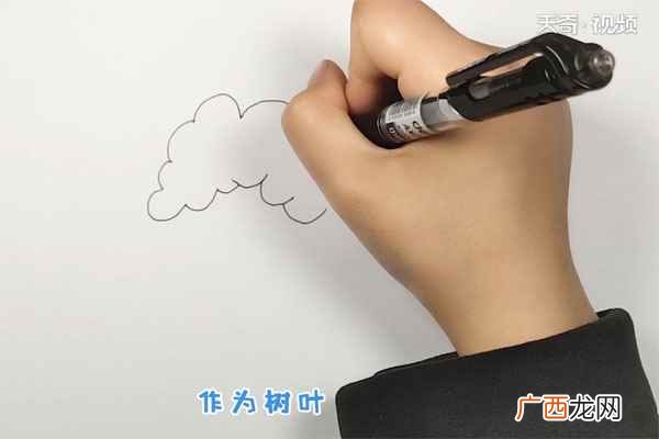小树简笔画简单又好看 小树简笔画