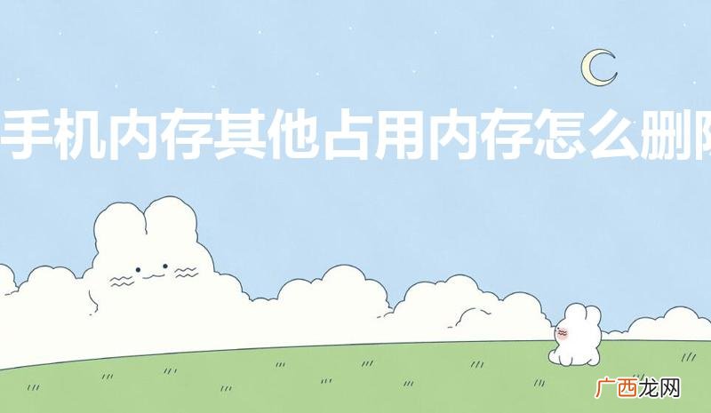 手机内存的其他怎么清理 手机内存其他占用内存怎么删除