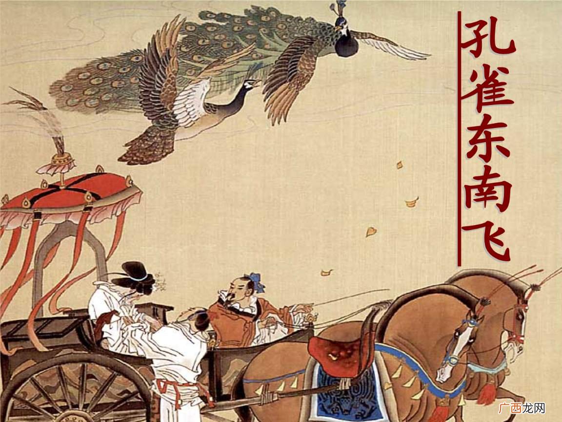 孔雀东南飞故事的寓意 为什么孔雀东南飞而不是西北飞