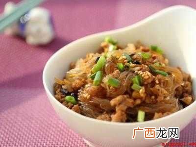 肉末粉条怎么做