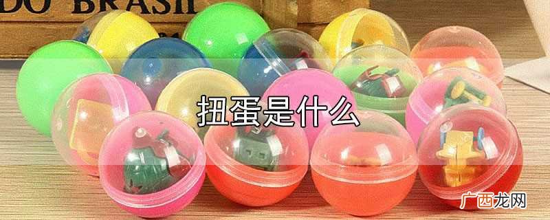 扭蛋又称为转蛋或胶囊玩具 扭蛋是什么