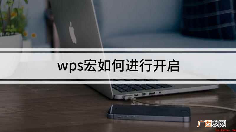 wps宏如何进行开启
