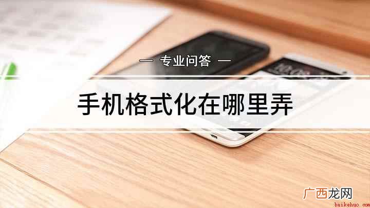 手机格式化在哪里弄
