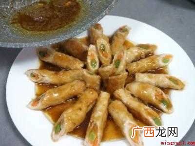 蔬菜卷的家常做法