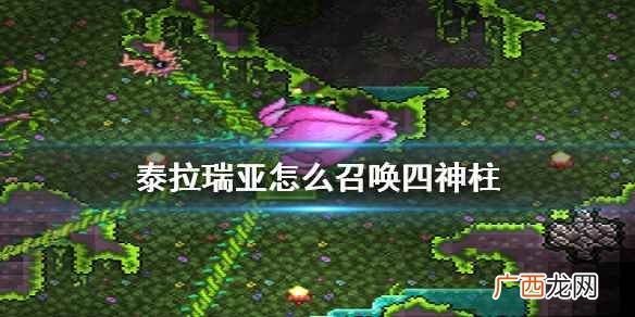泰拉瑞亚怎么召唤四神柱顺序 泰拉瑞亚怎么召唤四神柱