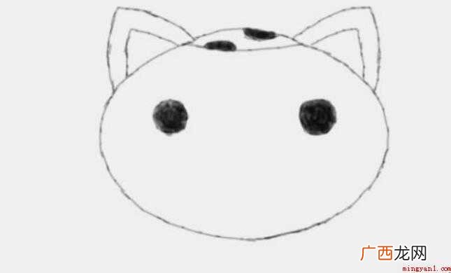 简笔画招财猫是怎么画的
